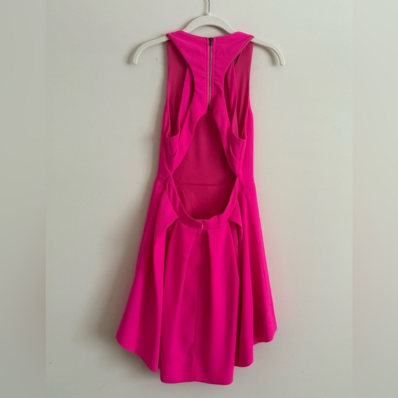Latiste by Amy Fit & Flare Dress – Hot Pink – Size Medium - Picture 3 of 9